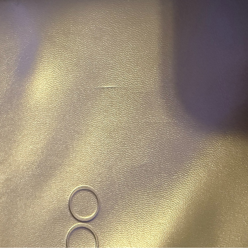 Jimmy Choo Parfums‎ Gold Faux Leather & Glitter Trim Clutch/Makeup Bag - Picture 8 of 9
